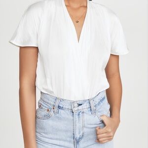 Paige Denim Dijon Thong Bodysuit NWT